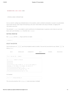 09. Raspberry Pi Documentation