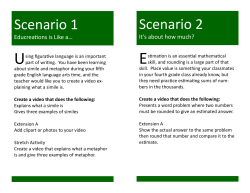 Ten Examples of Moving Up the SAMR Model