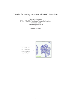 PDF,1.04 MBytes - Webapps @ EMBL Hamburg