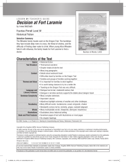 Decision at Fort Laramie - Houghton Mifflin Harcourt