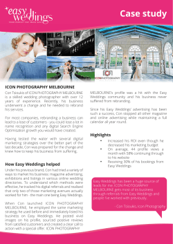Case Study - Easy Weddings