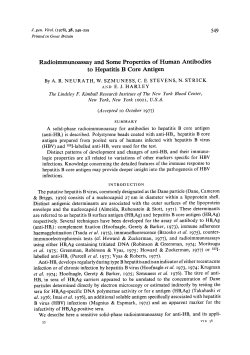 Radioimmunoassay and Some Properties of Human Antibodies to