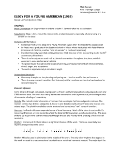 elegy for a young american (1967)