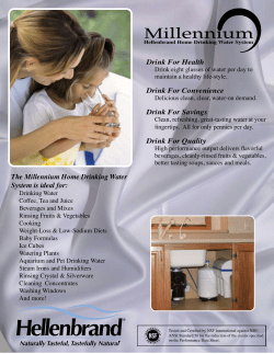 Millennium Reverse Osmosis - Integrity Water Solutions