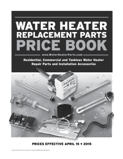 prices effective april 15 &bull; 2015