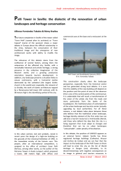 Pelli Tower in Seville: the dialectic of the renovation of urban