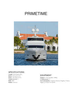 primetime - Taylor`d Yacht Charters