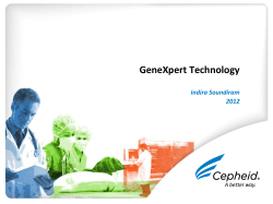 GeneXpert&reg; Technology