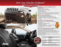 2016 Jeep Cherokee Trailhawk