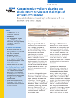 Comprehensive wellbore cleaning and displacement service met