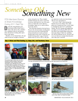 Memberwide Field Trip - Railway Tie Association