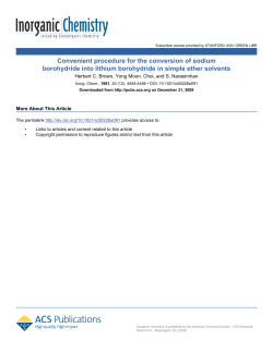 Convenient procedure for the conversion of