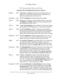Civil Rights Timeline - Center for Educational Media