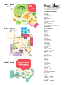 Excalibur Hotel Property Map 2017