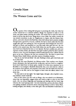 The Women Come and Go