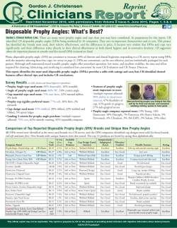 Reprint - Prophy Magic