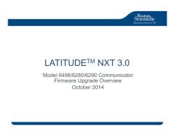 LATITUDETM NXT 3 - Boston Scientific