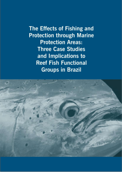 The Effects of Fishing and Protection through Marine - LECAR