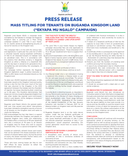 press release - Chimp reports