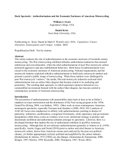 Authoritarianism and the Economic Enclosure of American