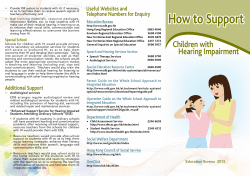 How to Support Children with Hearing Impairment