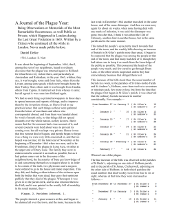 A Journal of the Plague Year