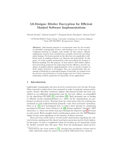 LS-Designs: Bitslice Encryption for Efficient