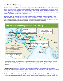 The Bubonic Plague (HA)