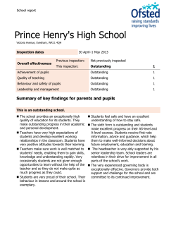 Prince Henry`s High School