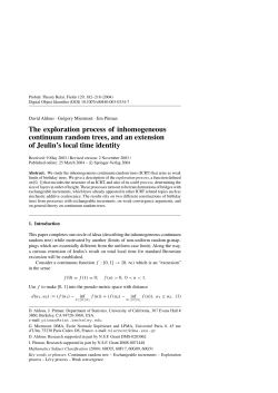 The exploration process of inhomogeneous continuum random trees