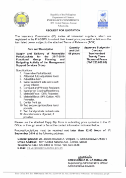 Approved Budget for Contract Two Hundred Twenty Three