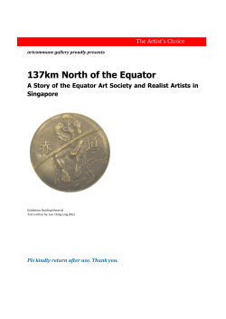 Singaporean Realist Artists and Equator Art Society