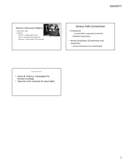Seneca Falls Convention