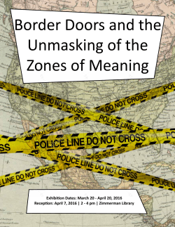 Border Doors and the Unmasking of the Zones of Meaning