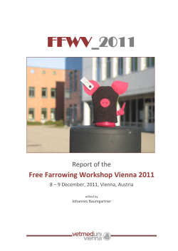 FFWV_2011 - Vetmeduni Vienna
