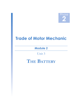 the battery