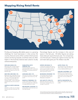 Mapping Rising Retail Rents