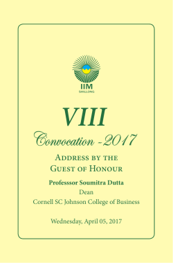 Convocation -2017