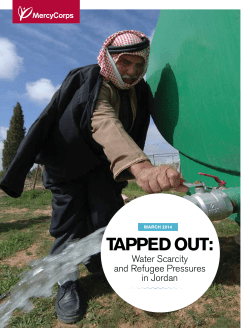 tapped out - Mercy Corps