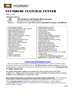 Feel Free to Duplicate - Nyumburu Cultural Center