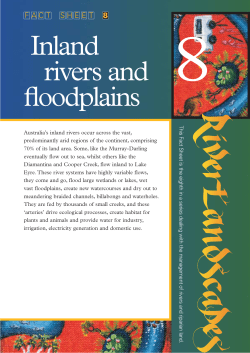 Inland rivers and floodplains - The Australian River Restoration Centre