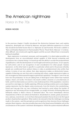 AMERICAN NIGHTMARE: HORROR IN THE 70s