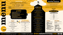 omelettes - Over Easy