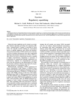 Regulatory squelching - Wiley Online Library