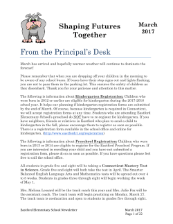 March 2017 - Eastford Elementary School