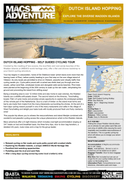 dutch island hopping