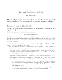 Homework Four Solution– CSE 355