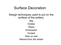 Surface Decoration