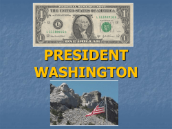 Notes on Washington