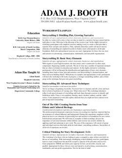 Storytelling Workshops